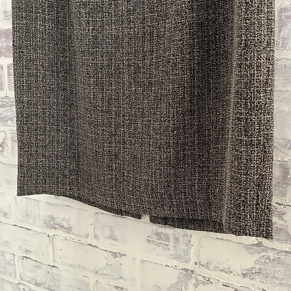 Kay Unger Women’s Dress Tweed Knee Length Brown V-Neck Fall Career Work Size 8 - Picture 5 of 13